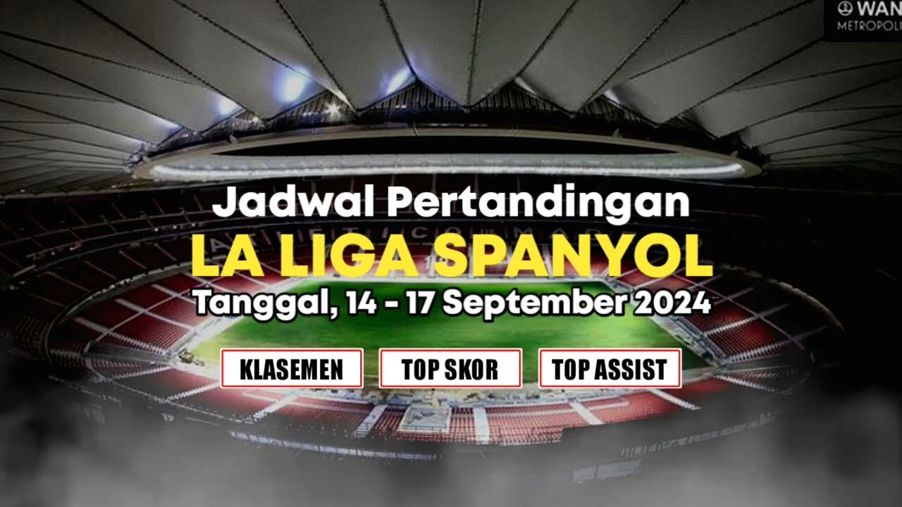 Lihat jadwal bola yang akan tayang malam ini